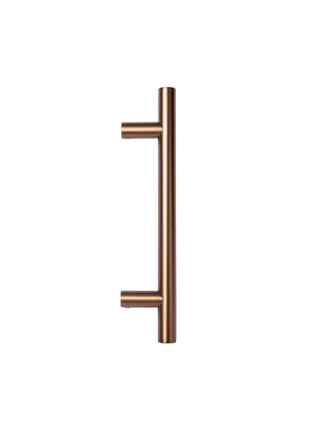 In-Door Deurgreep rond  22/200/300 mm - brons koper