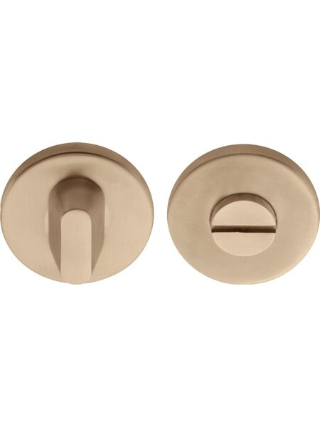DKS WC garnituur WC50R zonder indicator - PVD licht brons
