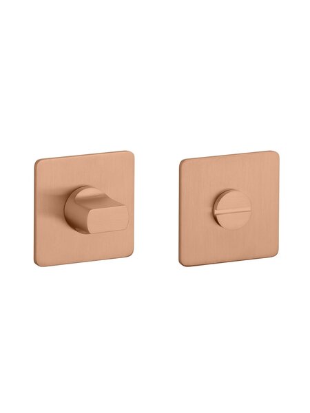 STERK WC garnituur KVADRAT 1712 - Ultra dun 3 mm - Koper PVD