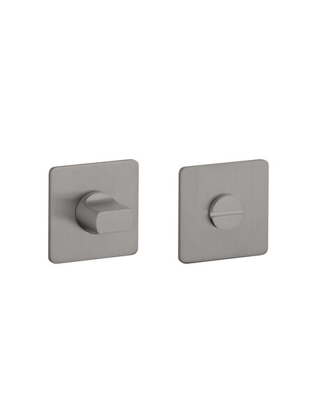 STERK WC garnituur KVADRAT 1712 - Ultra dun 3 mm - Basalt PVD
