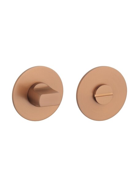 STERK Ultra dun WC-garnituur OVAL 1712 - 3 mm - Copper PVD