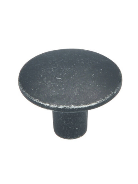 I.B.E. Ronde meubelknop Ø 30 mm mat ijzer