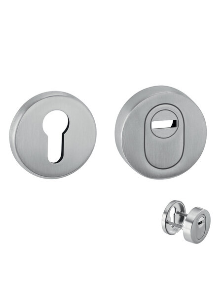 JNF Architectural Hardware JNF veiligheidsschild voor europrofielcilinder – inox satijn