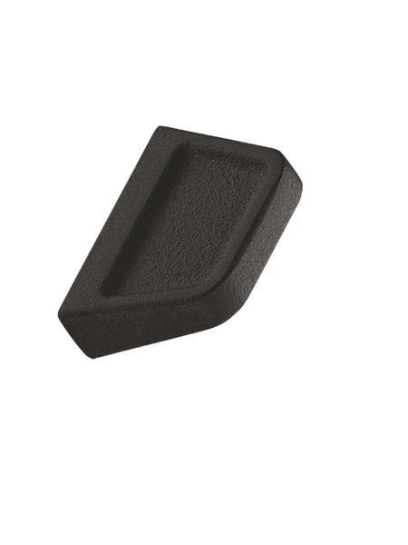 Furnipart Meubelknop PAGODA - Gietijzer mat zwart