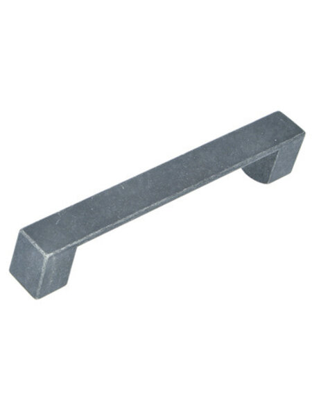 I.B.E. Meubelgreep plat 128 mm mat ijzer kleur