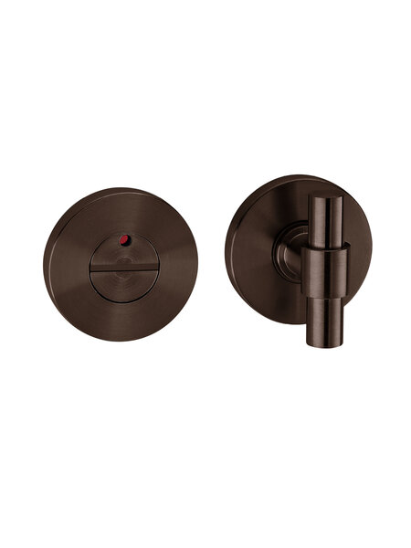 JNF Architectural Hardware JNF Natur WC-garnituur – PVD Titanium Chocolate