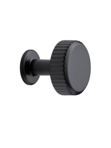 Furnipart Furnipart meubelknop 'VILLA' round - gun metal