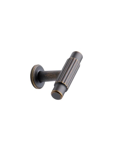Furnipart Furnipart meubelknop 'VILLA' T-  antiek bruin