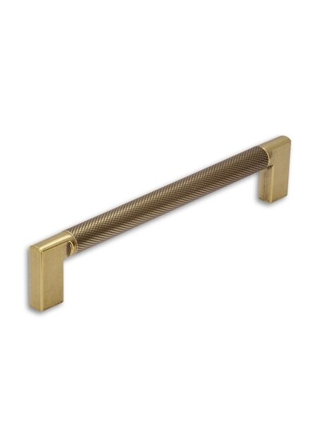 I.B.E. Meubelgreep geribbeld 160 mm Vintage Gold