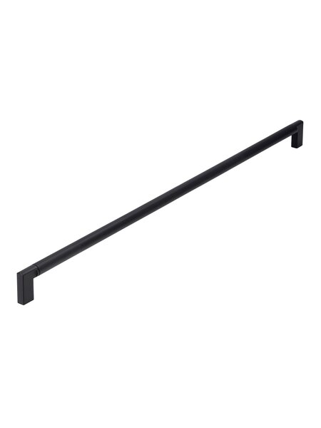 I.B.E. Zwarte Meubelgreep geribbeld 480 mm