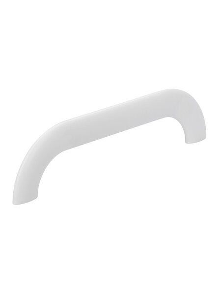 I.B.E. Witte gebogen meubelgreep 160 mm