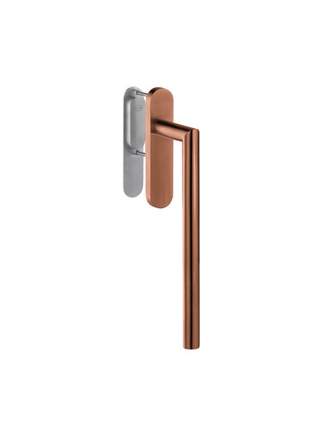 JNF Architectural Hardware JNF hefschuifdeurgreep enkel - PVD titanium koper