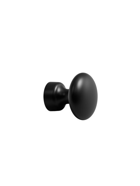 Furnipart Ronde meubelknop BARON K - Ø 32 mm - Mat zwart