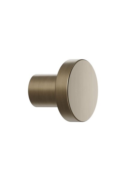 Furnipart Ronde meubelknop DOT Ø 30 mm - gepatineerd messing