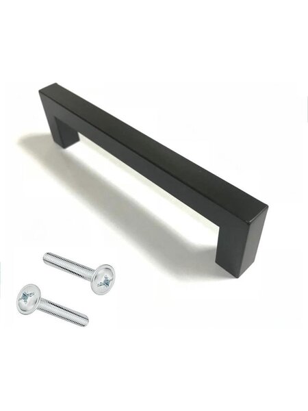 DKS Zwarte meubelgrepen DALLAS - 12mm