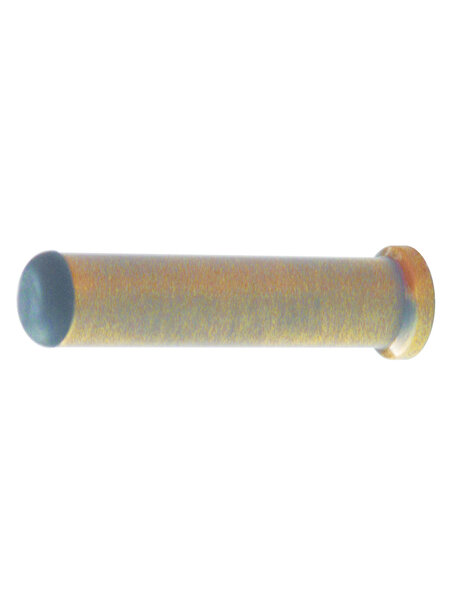 HDD Muurdeurstopper brons Ø16x77