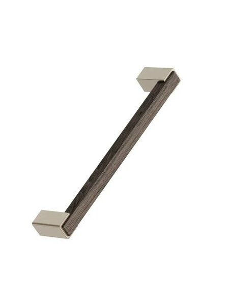 Furnipart Meubelgreep SEGMENT H - Donkere eik / geborsteld messing