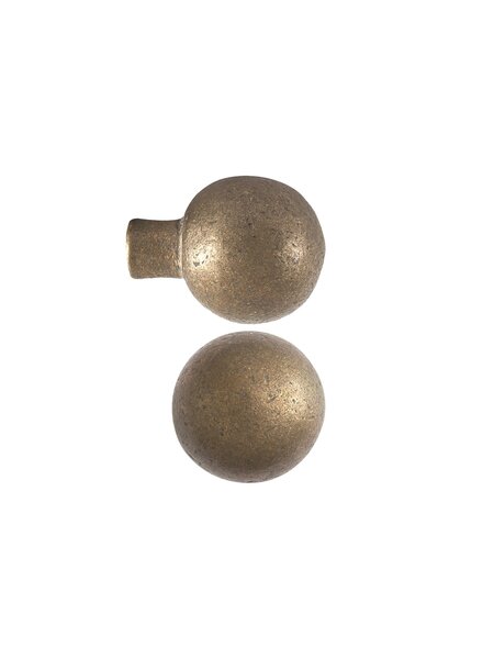 Dauby Meubelknop PT-25 ruw brons (RB)