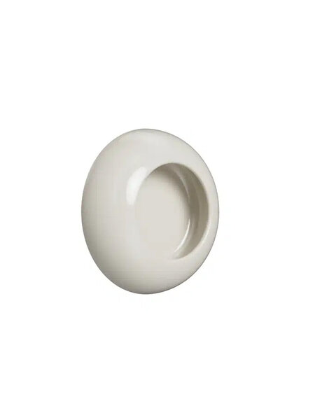 Furnipart Meubelknop VIBE glanzend gebroken wit Ø72,9 mm