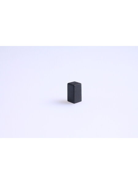 I.B.E. Meubelknop PICCOLO mat zwart vierkant 9 mm