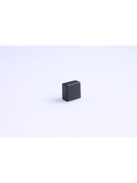 I.B.E. Meubelknop PICCOLO mat zwart rechthoekig 8x15 mm
