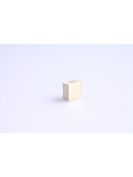 I.B.E. Meubelknop PICCOLO messing rechthoekig 8x15 mm