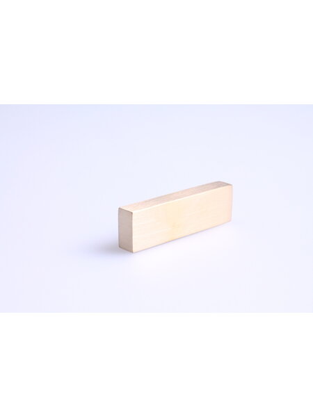I.B.E. Meubelknop PICCOLO messing rechthoekig 8x50 mm