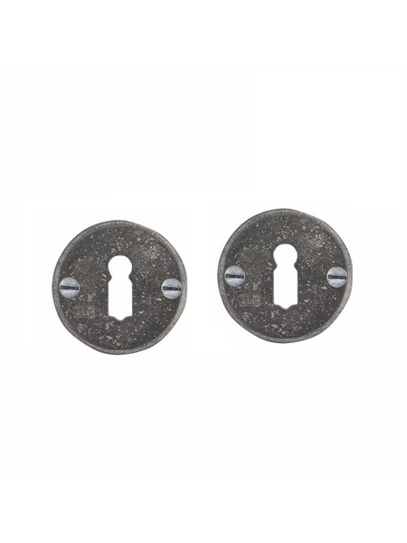 Dauby Paar sleutelplaatje BB-50R ruw metaal (RM) 50mm