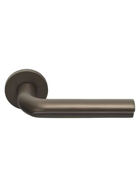 Formani Formani deurkrukken "ECLIPSE" DR101-G  geveerd  brons