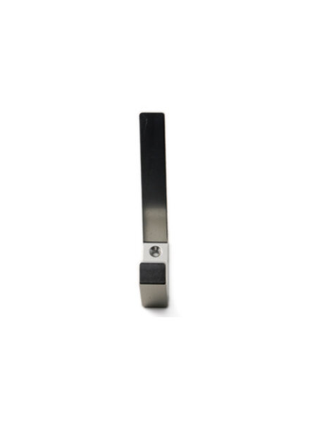 I.B.E. Hoed-/jashaak 105 mm hoog nieuw zilver