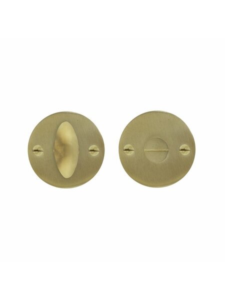 Dauby Set toilet WC - 50F geborsteld messing  50mm