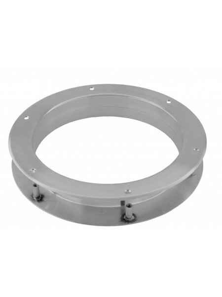 HDD Patrijspoort rond 190mm inox plus met patent vijzen
