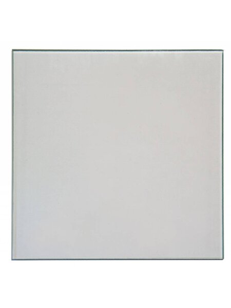 HDD Glas retro vierkant doorzichtig 255x255x6mm