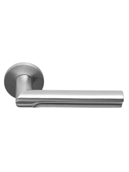 Formani Formani deurkrukken "ECLIPSE" DR103-G  geveerd  mat RVS