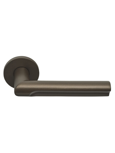 Formani Formani deurkrukken "ECLIPSE" DR103-G  geveerd  brons
