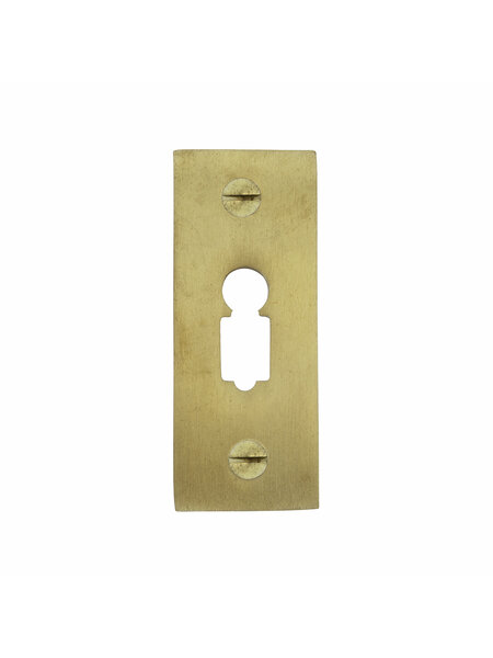 Dauby 1 Sleutelplaatje BB-PBTC Q geborsteld messing