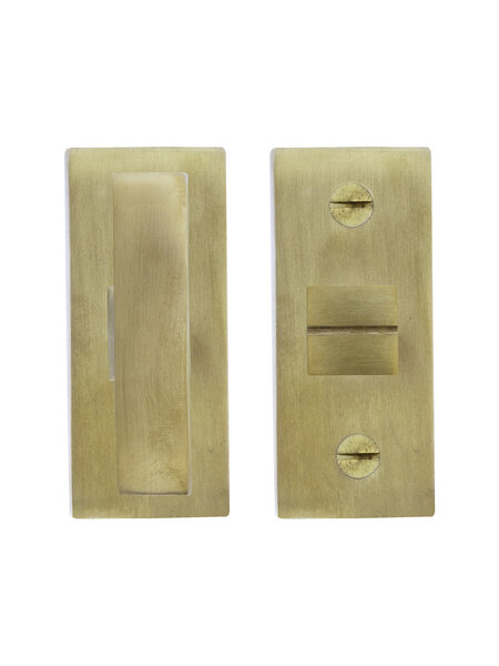Dauby Set toilet WC - PBTC Q geborsteld messing