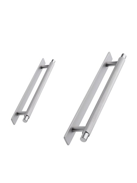 Furnipart Meubelgreep MANOR BACK Kruislings Geslepen Inox Look