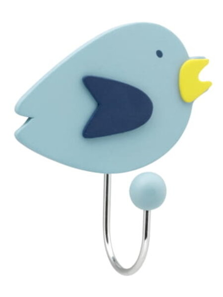 I.B.E. Kinderhaak  VOGEL blauw