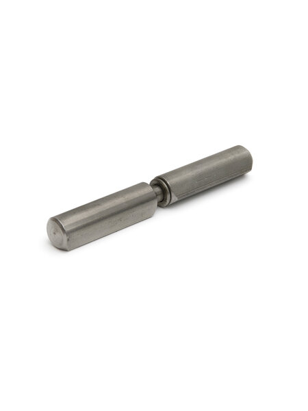 Dulimex Aanlaspaumelles plat / RVS pen en ring / 160x20 mm / RVS AISI 304 / 12 stuks