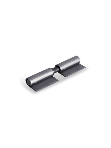 Dulimex Aanlaspaumelles/ met blad /losse stalen pen en ring /80x8 mm/Blank staal/ 10 stuks