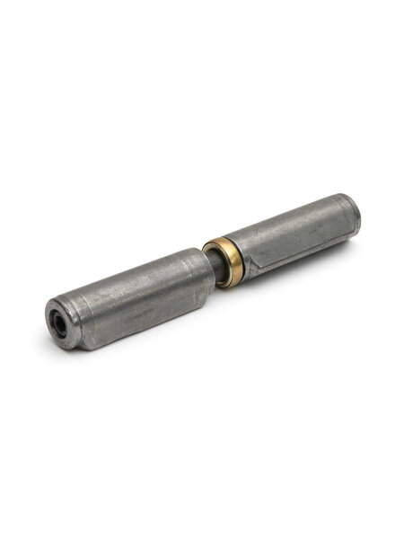 Dulimex Aanlaspaumelles/verstelbaar/stalen pen en ring /150x22 mm/Blank staal/12 stuks