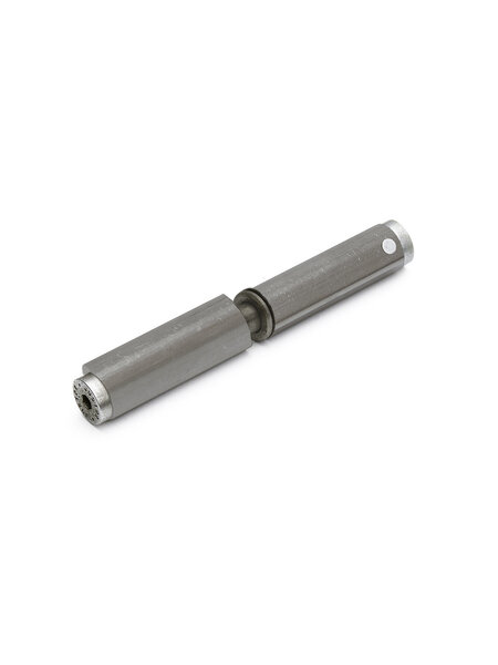 Dulimex Aanlaspaumelles met veer & RVS ring /RVS pen  /180x18 mm/RVS AISI 304/  2 stuks