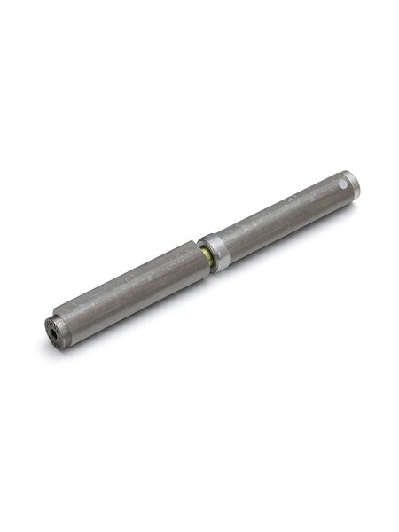 Dulimex Aanlaspaumelles met veer, RVS pen en RVS kogellager /235x22 mm/RVS AISI 304/ 120 Kg/ 2 stuks