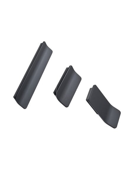 Furnipart Meubelgrepen LEAF - mat zwart