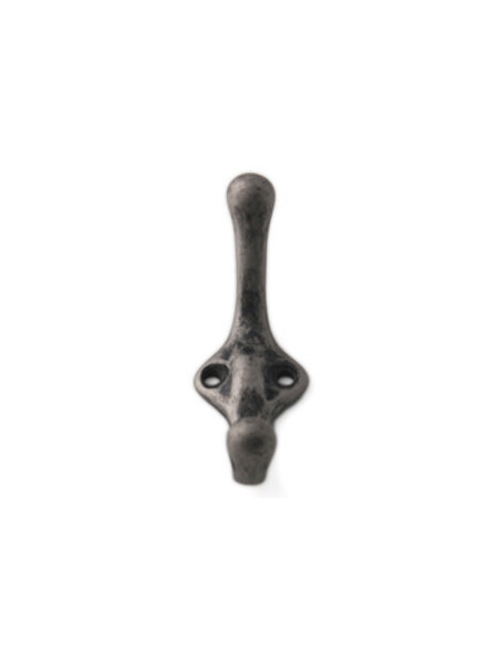 I.B.E. Hoed-/ jashaakje 73 mm hoog  Antiek Tin