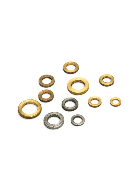Dulimex Messing ring 6x10x1,4 voor aanlaspaumelle 40/60