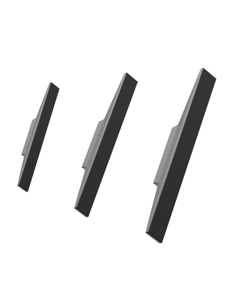 Furnipart Meubelgrepen FACET - Mat zwart