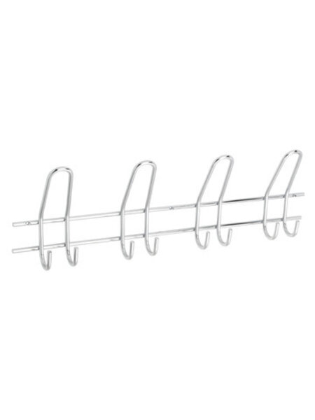 I.B.E. Kapstok met 4 dubbele haken 525 mm Chroom