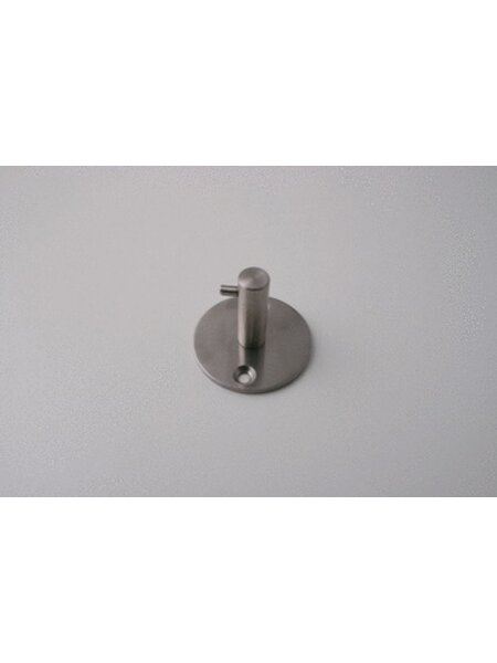 I.B.E. Kleerhanger SOLID Ø 15 mm in RVS 40 mm diep